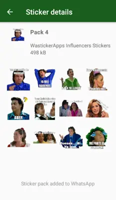 Stickers Familia Peluche android App screenshot 1