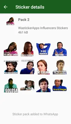 Stickers Familia Peluche android App screenshot 3